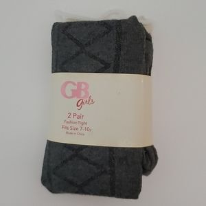 🆕️ Gianni Bini Girls 2 Pairs Fashion Tights